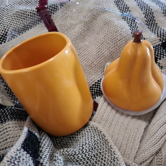RAE DUNN NIB Oh My Gourd Figural Mug 4.5 in D x 9H - Picture 3 of 9